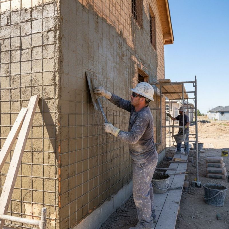 Traditional Stucco Installation